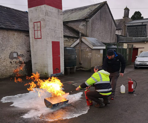 fire safety training image